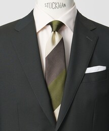 GLR ジャパン タンゴ 8.0cm ストライプ1 ネクタイ（ネクタイ）｜green