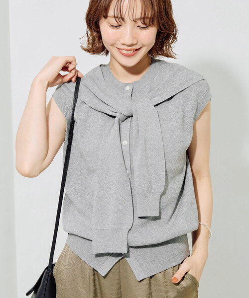 限定展開 — плечевой мешок Fayk Shoal knit топ
