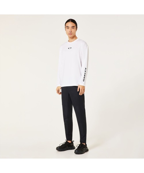 OAKLEY(オークリー)の「オークリー ENHANCE QD LS TEE BOLD EVO 4.0 Tシャツ/メンズ/MENS/OAKLEY(Tシャツ/カットソー・メンズ・ブラック/ホワイト・L/M/S/XS)」の1枚目の写真