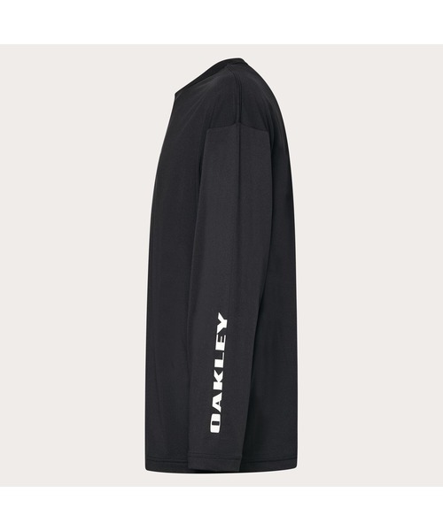 OAKLEY(オークリー)の「オークリー ENHANCE QD LS TEE BOLD EVO 4.0 Tシャツ/メンズ/MENS/OAKLEY(Tシャツ/カットソー・メンズ・ブラック/ホワイト・L/M/S/XS)」の4枚目の写真