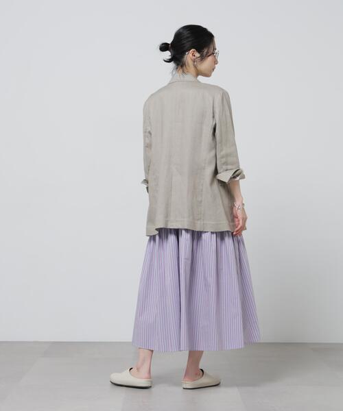 European Flax ダブル6Bジャケット(セットアップ可)（テーラード