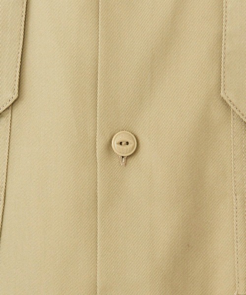 Dickies(ディッキーズ)の「Dickies/ディッキーズ G.W.C オーバーサイズワークシャツ長袖/ワークシャツ(シャツ/ブラウス・メンズ・ヘザーグレー/ベージュ/ブラック・MEDIUM/LARGE/X-LARGE)」の9枚目の写真