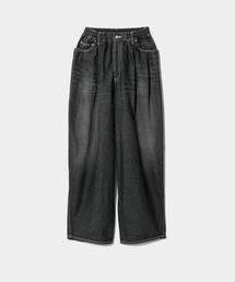 beautiful people | left hand twilldenim wide pants vintage(デニムパンツ)