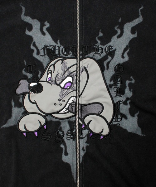 GALFY（ガルフィー）の「【GALFY/ガルフィー】ハーフ＆ハーフ Tee（Tシャツ/カットソー・メンズ・ブラック/グレー・XL/L/M）」の8枚目の写真