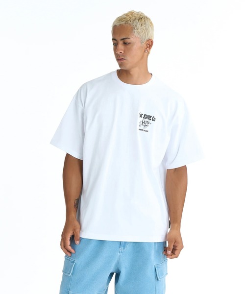 DC SHOES(ディーシーシューズ)の「DC SHOES メンズ 26 PLAY BUDDY SS Tシャツ 【2026年春夏モデル】/バックプリント半袖Tシャツ(Tシャツ/カットソー・メンズ・ホワイト/ブラック/ブラック系その他・MEDIUM/LARGE/X-LARGE)」の4枚目の写真