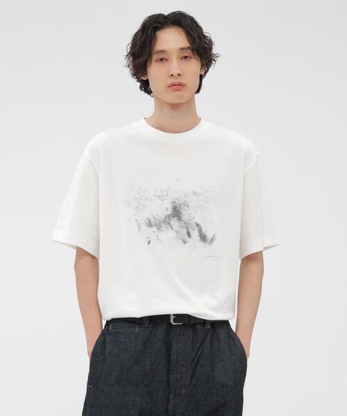 MHL. MARGARET HOWELL カットソー II LANDSCAPE PRINT COTTON JERSEY（Tシャツ/カットソー）｜MARGARET