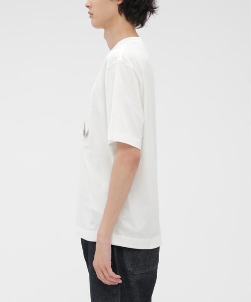 MARGARET HOWELL（マーガレットハウエル）の「LANDSCAPE PRINT COTTON JERSEY（Tシャツ/カットソー・メンズ・ホワイト・MEDIUM/LARGE）」の8枚目の写真