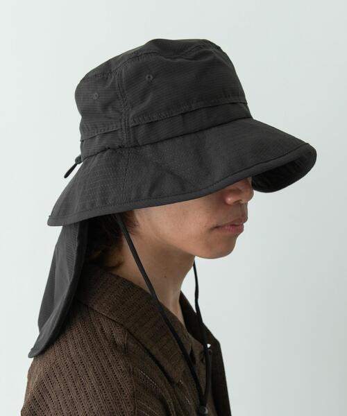 URBAN RESEARCH Sonny Label(アーバンリサーチサニーレーベル)の「ライトウエイトサンガードバケットハット(ハット・メンズ・ブラック/チャコールグレー・ONE)」の3枚目の写真