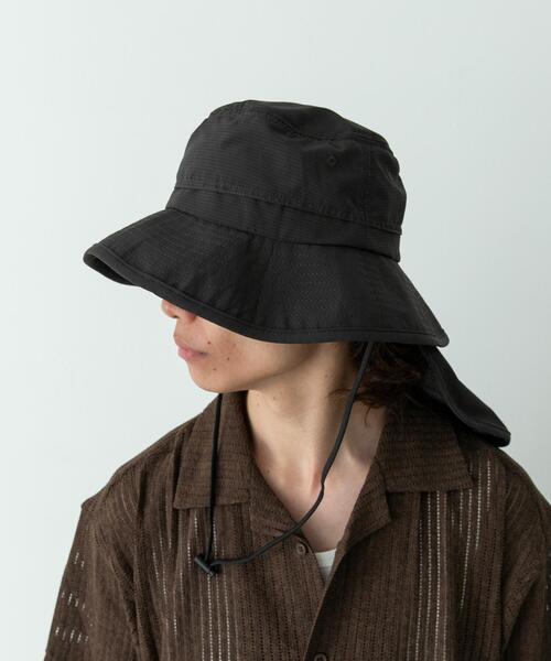 URBAN RESEARCH Sonny Label(アーバンリサーチサニーレーベル)の「ライトウエイトサンガードバケットハット(ハット・メンズ・ブラック/チャコールグレー・ONE)」の4枚目の写真