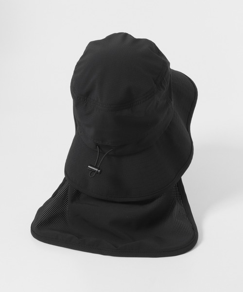 URBAN RESEARCH Sonny Label（アーバンリサーチサニーレーベル）の「ライトウエイトサンガードバケットハット（ハット・メンズ・ブラック/チャコールグレー・ONE）」の5枚目の写真