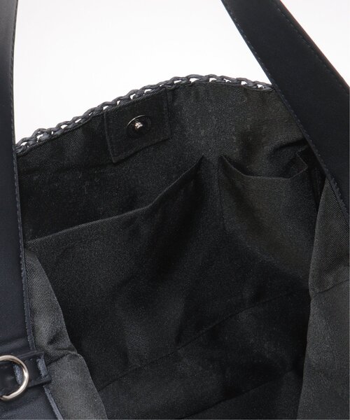 notch.(ノッチ)の「COOCO A4ペーパー2WAYバッグ(かごバッグ・レディース・ブラック/グリーン/キャメル・ONESIZE)」の17枚目の写真
