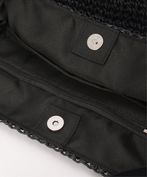 notch.(ノッチ)の「COOCO A4ペーパー2WAYバッグ(かごバッグ・レディース・ブラック/グリーン/キャメル・ONESIZE)」の18枚目の写真