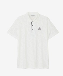 and per se（アンパスィ）の「ロゴジャカード半袖シャツ（メンズ）（シャツ/ブラウス）」