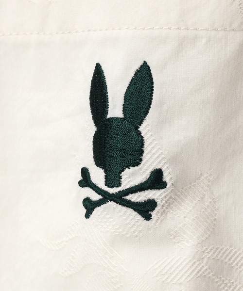 Psycho Bunny(サイコバニー)の「パイナップルジャガード オープンカラーシャツ(シャツ/ブラウス・メンズ・アイボリー/ブラック・MEDIUM/LARGE/X-LARGE)」の12枚目の写真