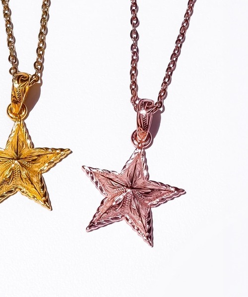 セール】Star twist edge necklace/【ハワイアンジュエリー