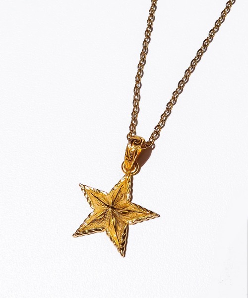 セール】Star twist edge necklace/【ハワイアンジュエリー