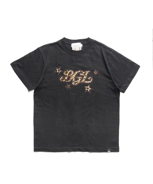 BGL（ビージーエル）の「STAR LOGO TEE / スター / 星柄 / キラキラ / スタッズ / Y2K / 韓国　半袖Tシャツ（Tシャツ/カットソー・レディース・ライトピンク/ネイビー/ホワイト/ブルー/ブラック・S/L/M）」の6枚目の写真