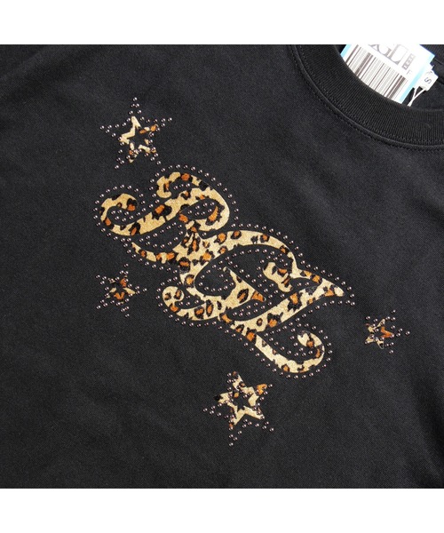 BGL（ビージーエル）の「STAR LOGO TEE / スター / 星柄 / キラキラ / スタッズ / Y2K / 韓国　半袖Tシャツ（Tシャツ/カットソー・レディース・ライトピンク/ネイビー/ホワイト/ブルー/ブラック・S/L/M）」の7枚目の写真