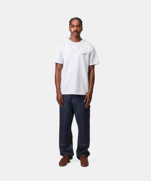 Carhartt WIP(カーハートダブリューアイピー)の「Carhartt WIP DOUBLE KNEE PANT(カーハートワークインプログレス ダブルニーパンツ)(デニムパンツ・メンズ・ネイビー系・28/30/32/34/36)」の6枚目の写真