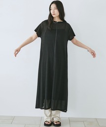 Doux archives（ドゥアルシーヴ）の「シアーカットソーワンピース（Tシャツ/カットソー・レディース）」