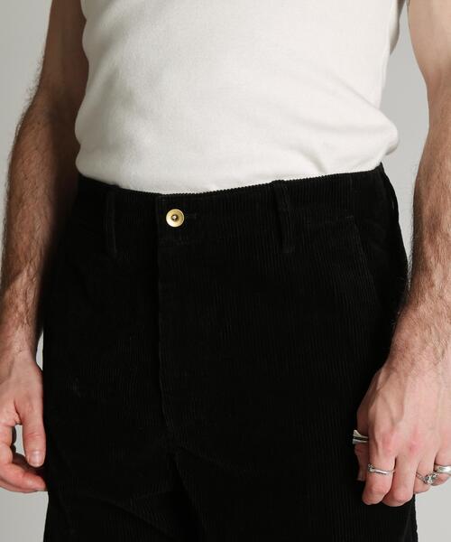 Schott(ショット)の「Schott/ショット/WOOLEN CORDUROY TROUSERS/ウール コーデュロイ パンツ(チノパンツ・メンズ・ブラウン/ブラック・30/32/34/36)」の8枚目の写真