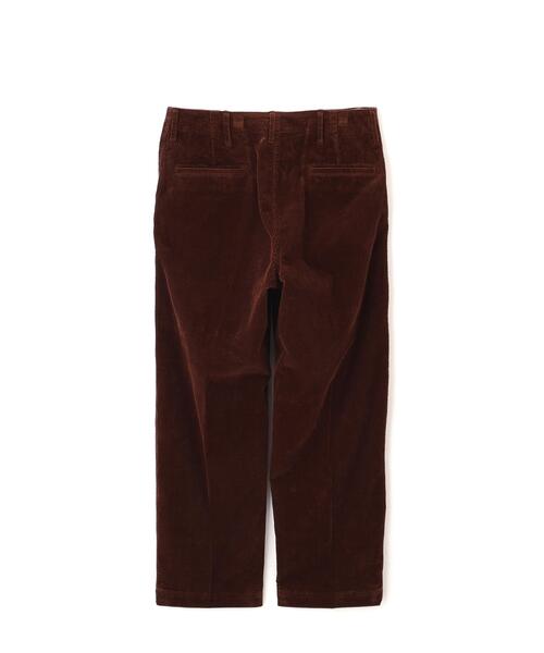 Schott(ショット)の「Schott/ショット/WOOLEN CORDUROY TROUSERS/ウール コーデュロイ パンツ(チノパンツ・メンズ・ブラウン/ブラック・30/32/34/36)」の17枚目の写真