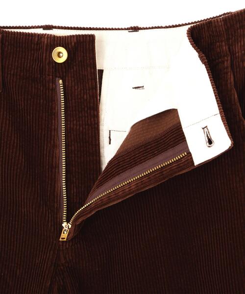 Schott(ショット)の「Schott/ショット/WOOLEN CORDUROY TROUSERS/ウール コーデュロイ パンツ(チノパンツ・メンズ・ブラウン/ブラック・30/32/34/36)」の19枚目の写真