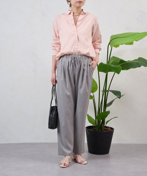 Jena espace merveilleux(ジェナ エスパスメルヴェイユ)の「イージータックテーパードパンツ(その他パンツ・レディース・ブラック/グレー/ベージュ・FREE)」の1枚目の写真