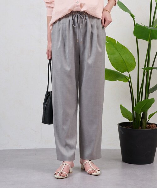 Jena espace merveilleux(ジェナ エスパスメルヴェイユ)の「イージータックテーパードパンツ(その他パンツ・レディース・ブラック/グレー/ベージュ・FREE)」の9枚目の写真