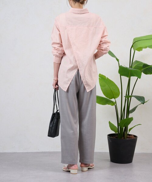 Jena espace merveilleux(ジェナ エスパスメルヴェイユ)の「イージータックテーパードパンツ(その他パンツ・レディース・ブラック/グレー/ベージュ・FREE)」の11枚目の写真