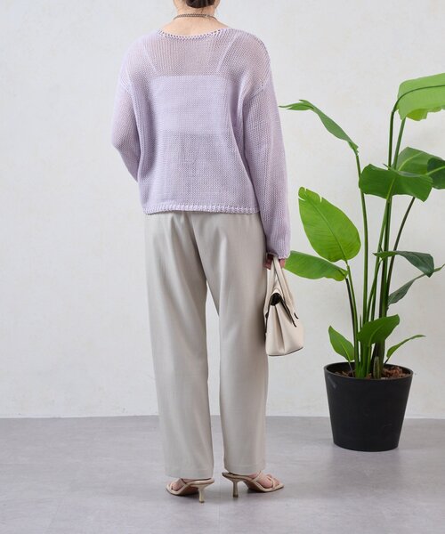 Jena espace merveilleux(ジェナ エスパスメルヴェイユ)の「イージータックテーパードパンツ(その他パンツ・レディース・ブラック/グレー/ベージュ・FREE)」の19枚目の写真