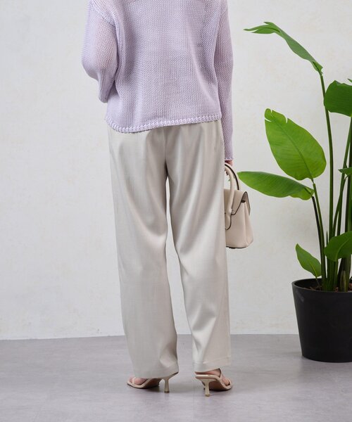 Jena espace merveilleux(ジェナ エスパスメルヴェイユ)の「イージータックテーパードパンツ(その他パンツ・レディース・ブラック/グレー/ベージュ・FREE)」の22枚目の写真