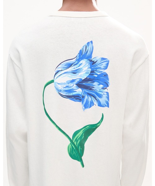 KENZO(ケンゾー)の「'KENZO Tulip' ロングスリーブ Tシャツ イン コットン(Tシャツ/カットソー・メンズ・ホワイト系その他・LARGE/MEDIUM/SMALL/X-SMALL)」の6枚目の写真