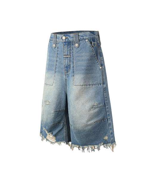 THEVINYLHOUSE(ザバイニルハウス)の「DESTROYED DENIM SHORTS LIGHT BLUE(その他パンツ・メンズ・その他・SMALL/MEDIUM/LARGE)」の13枚目の写真