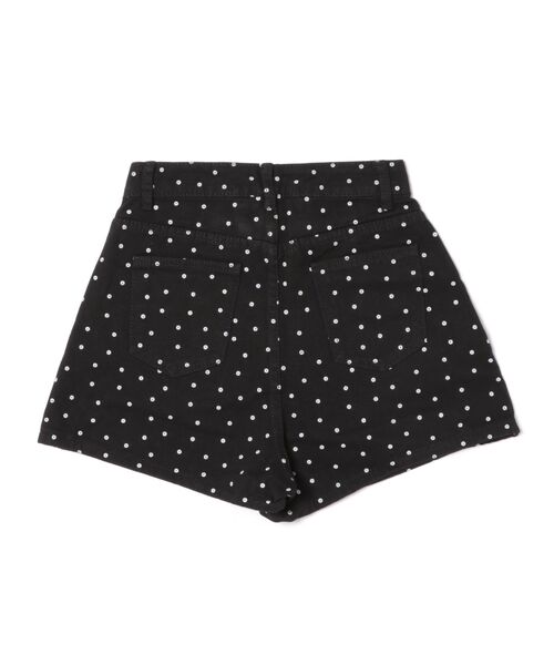 almo（アルモ）の「【LAMPOON】フラワードットブラックデニムショートパンツ（デニムパンツ・レディース・ブラック・SMALL/MEDIUM/LARGE）」の8枚目の写真