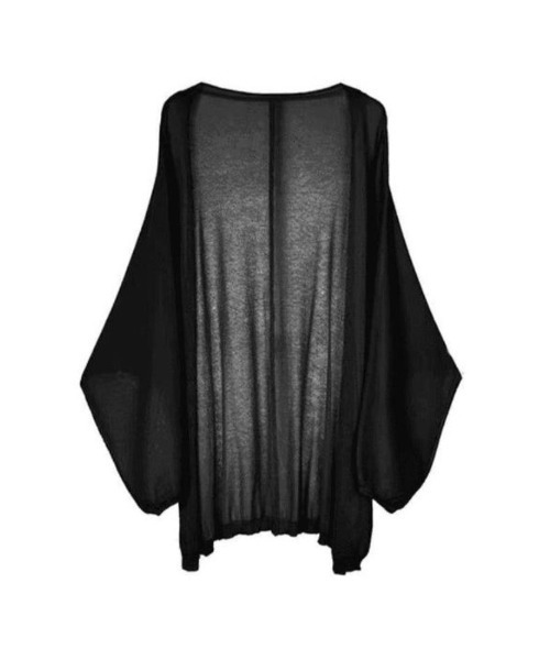 Forcement(フォースメント)の「夏服。軽やかな透け感とゆったりシルエットで抜け感をまとうシアーUVカットカーデ(カーディガン/ボレロ・レディース・ブラック/ベージュ/ホワイト・FREE)」の12枚目の写真