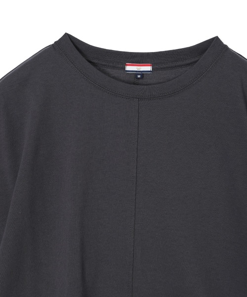 Petit Honfleur（プチオンフルール）の「袖切替チュニックプルオーバー【接触冷感・UVカット・日本製】（Tシャツ/カットソー・レディース・グレー/チャコールグレー/ブラック・M/L）」の12枚目の写真
