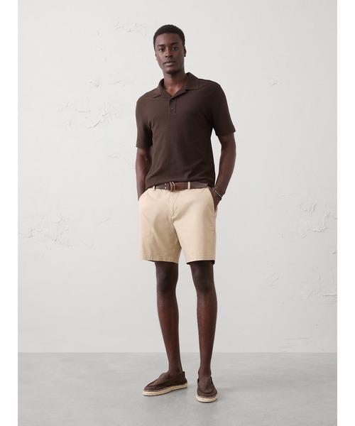 BANANA REPUBLIC FACTORY STORE(バナナリパブリック ファクトリーストア)の「BANANA REPUBLIC FACTORY STORE テクスチャーニットポロシャツ(ポロシャツ・メンズ・ベージュ/ブラウン/ホワイト・S/M/L/XL)」の9枚目の写真