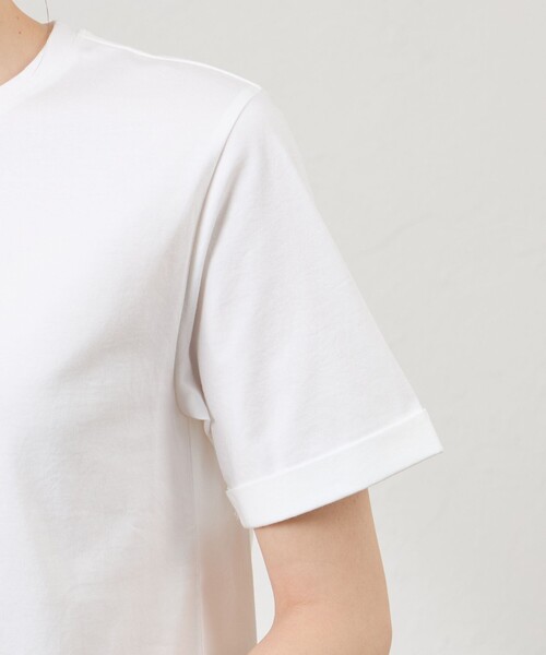 amaca(アマカ)の「【大橋美由紀さんコラボ】【AMACA Marche】プリントTシャツ(Tシャツ/カットソー・レディース・オフホワイト/ホワイト・40/38)」の7枚目の写真