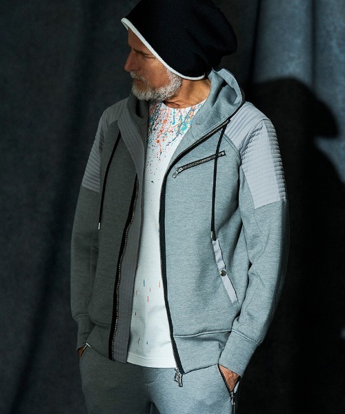 ACANTHUS（アカンサス）の「ACANTHUS:Freedom Sleeve Zip-up Parka
