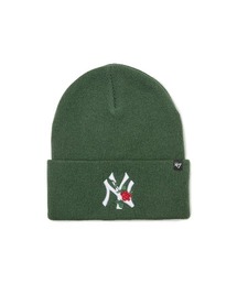 '47 | フォーティーセブン【’47】- ニューヨーク ヤンキース ニットキャップ【New York Yankees CUFF KNIT Thorn DARK GREEN 14858252】(ニットキャップ/ビーニー)