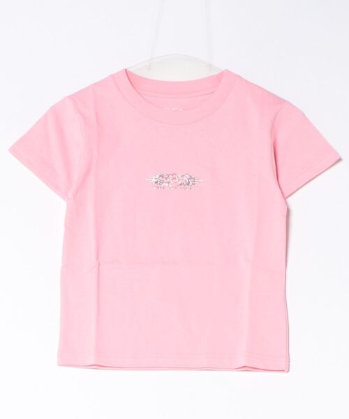 ムラサキスポーツ（ムラサキスポーツ）の「【ムラサキスポーツ限定】ムラサキ × RVCA ルーカ コラボレーション Tシャツ BG04CP02（Tシャツ/カットソー・レディース・ホワイト/ブラック/ピンク・S/M）」の7枚目の写真