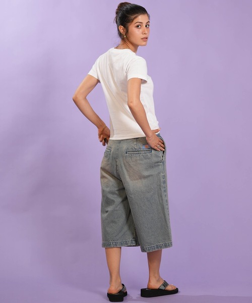 ムラサキスポーツ（ムラサキスポーツ）の「【ムラサキスポーツ限定】ムラサキ × RVCA ルーカ コラボレーション Tシャツ BG04CP02（Tシャツ/カットソー・レディース・ホワイト/ブラック/ピンク・S/M）」の15枚目の写真