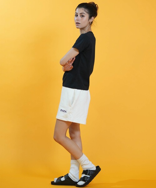 ムラサキスポーツ（ムラサキスポーツ）の「【ムラサキスポーツ限定】ムラサキ × RVCA ルーカ コラボレーション Tシャツ BG04CP02（Tシャツ/カットソー・レディース・ホワイト/ブラック/ピンク・S/M）」の20枚目の写真