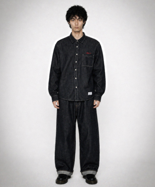 STIGMA(スティグマ)の「SALVAGE DENIM PANTS RAW(その他パンツ・メンズ・その他・LARGE/X-LARGE/MEDIUM)」の2枚目の写真