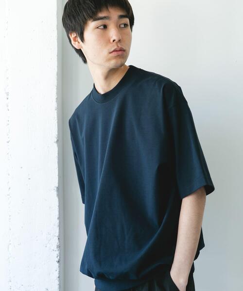 URBAN RESEARCH DOORS(アーバンリサーチドアーズ)の「『吸水速乾/防シワ/抗ピリング/UVカット/イージーケア』DRYMIX クルーネック ショートスリーブ スウェットTシャツ(Tシャツ/カットソー・メンズ・グレー/ブラウン/ネイビー・LARGE/MEDIUM)」の21枚目の写真