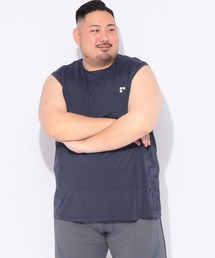 EXCELLENT FINE（エクセレント ファイン）の「Tシャツ ノースリーブ メンズ 大きいサイズ ベア天竺 総柄プリント クルーネック タンクトップ EXCELLENT FINE (エクセレントファイン)（Tシャツ/カットソー）」