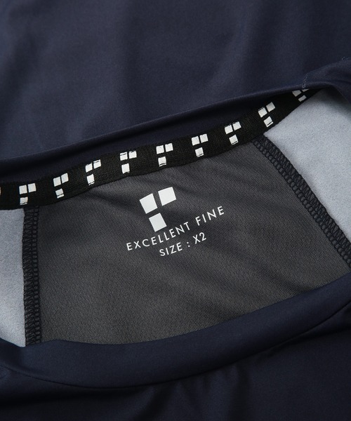 EXCELLENT FINE(エクセレント ファイン)の「Tシャツ ノースリーブ メンズ 大きいサイズ ベア天竺 総柄プリント クルーネック タンクトップ EXCELLENT FINE (エクセレントファイン)(Tシャツ/カットソー・メンズ・ネイビー/ダークグレー・X2(4L~5L)/X4(8L~9L)/X1(3L~4L)/X3(6L~7L))」の14枚目の写真