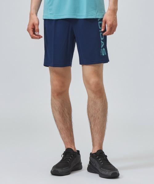 adidas（アディダス）の「【別注】アディダス adidas M TRN ショーツ 限定コラボ（その他パンツ・メンズ・ブラック/ダークブルー・M/L/LL/3L/S）」の2枚目の写真