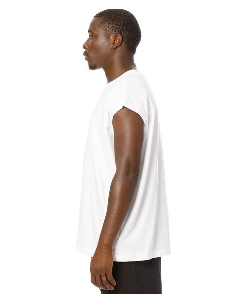 Sandinista(サンディニスタ)の「Overdyed Football Sleeveless Top / 後染めフットボールスリーブレストップ(Tシャツ/カットソー・メンズ・オレンジ系その他/ホワイト/ベージュ系その他/ネイビー・SMALL/MEDIUM/LARGE)」の18枚目の写真